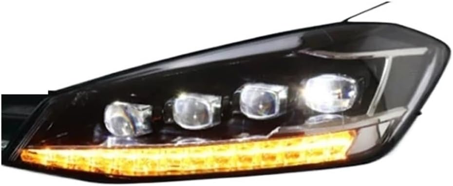 USヘッドライト MK-7.5 RスタイルDRL順次インジケータヘッドライトVW